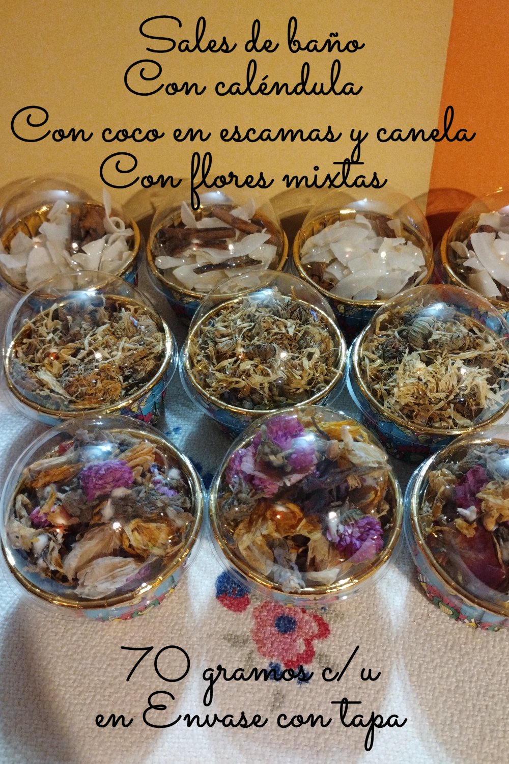 Sales de baño